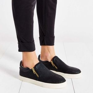 Ash Intense Snake SlipOn Zipper Sneaker Loafer 6.5